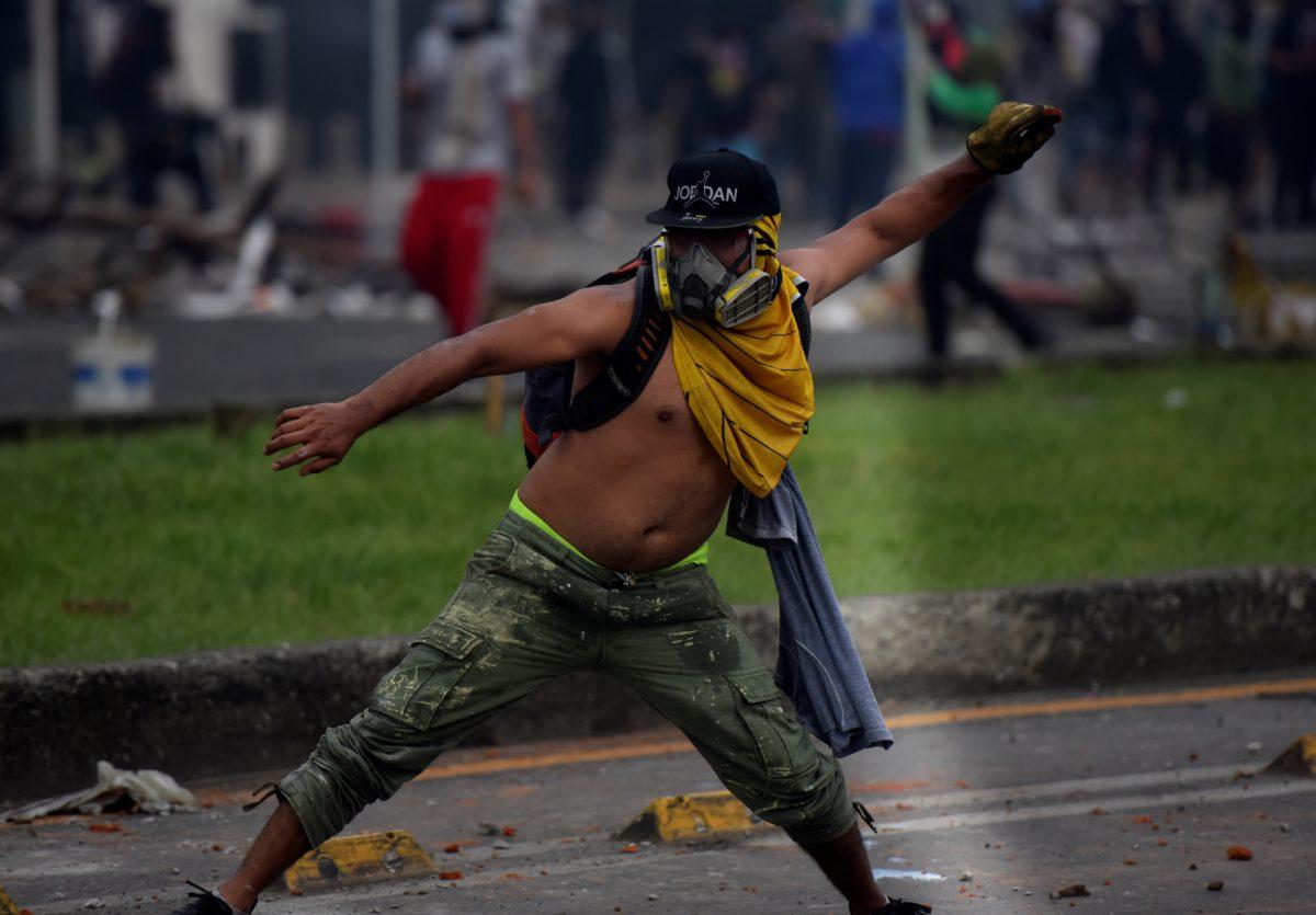 Protestas en Colombia por reforma tributaria