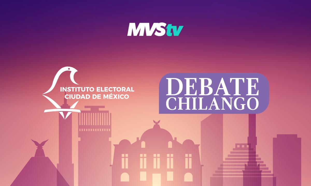 Debate Chilango/ Foto: MVSTV
