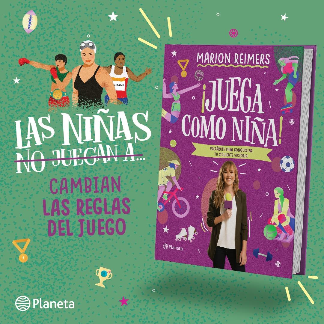 Libro ¡Juega como niña! / Fuente: @lareimers
