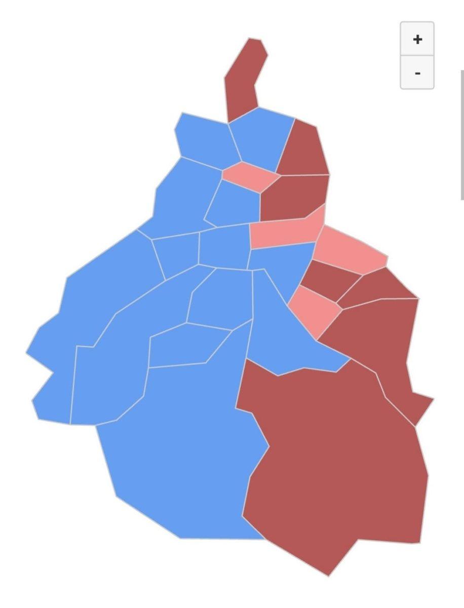 La Ciudad de México se divide en dos, Morena pierde alcaldías ante coalición PAN-PRI-PRD/ Foto: INE