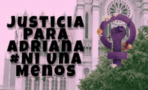 Piden justicia por el feminicidio de Adriana Arana